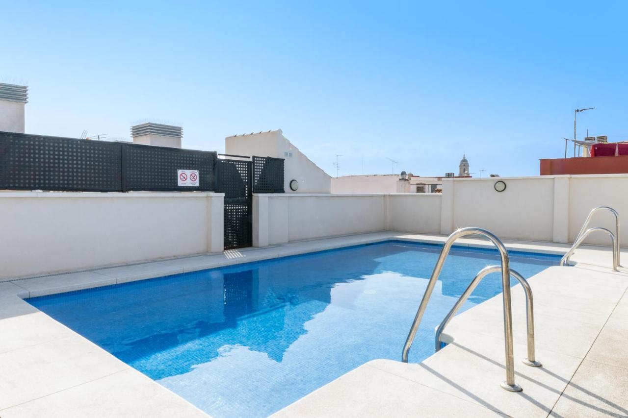 Malaga Suite Picasso With Swimming Pool And Parking In The Center! Buitenkant foto